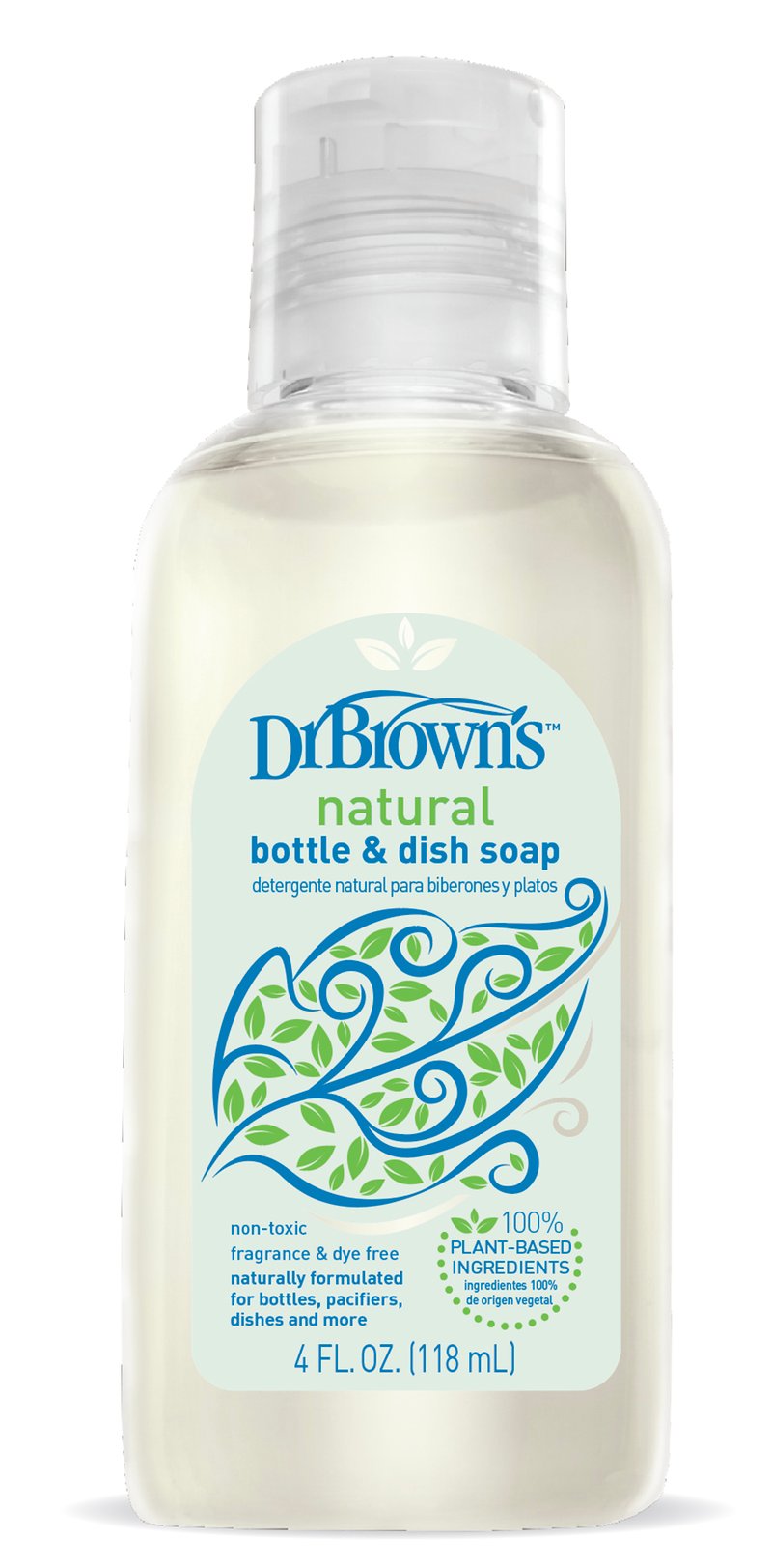 Handi-Craft Dr. Brown’s natural bottle & dish soap, 4-ounce